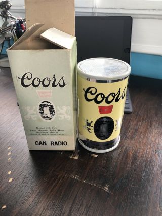 Coors Can Radio