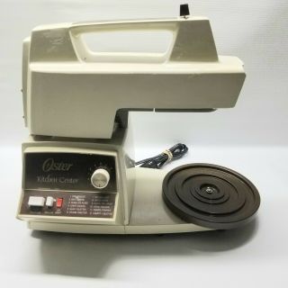 1980s Vintage Oster Regency Kitchen Center Blender Mixer