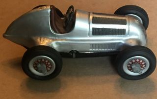 Vintage Schuco Model Studio 1050 Tin Toy Windup Race Car 5 Mercedes Benz Germany