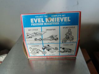Evel Knievel 1976 Precision Miniatures Ideal Formula 5000 Box Die Cast 3