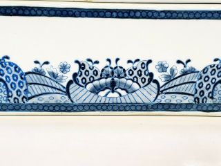 Vintage Oriental Accent Royal Crest Porcelain Rectangle Box With Lid 3