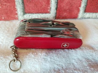 Wenger Delmont 16906 Swiss Army Tool Chest Knife Red 16 Tools Uses