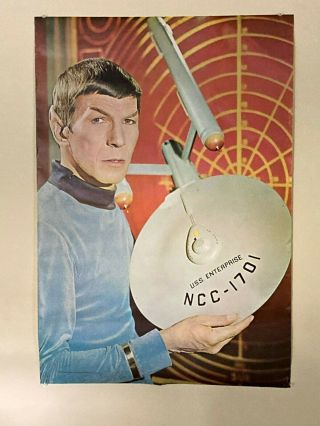 Star Trek Mr.  Spock Poster,  Vintage 1966,  Personality Posters