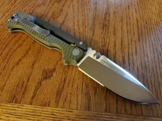 Cold Steel Ad15 S35vn Od Green G10 Scales 58sq