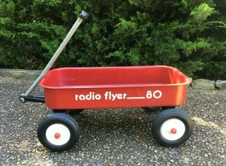 Radio Flyer 80 - - Vintage Red Wagon