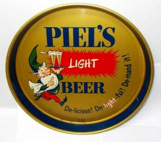 Vintage Piel`s Light Beer Serving Tray