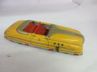 Vintage Marx Wind Up Tin Toy Car 697 - E