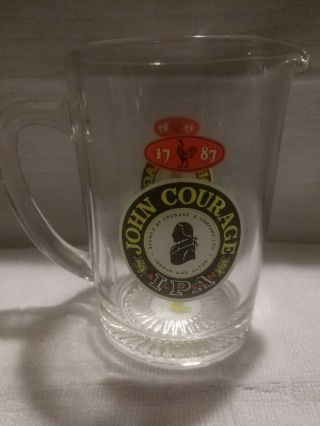 John Courage Beer Ipa Ale Pub Jug Pitcher