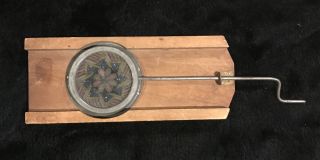 Antique Chromatrope With Metal Hand Crank - 2