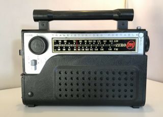 1964 Mattel Agent Zero M Spy Gadget Am/fm Radio Transforms Into Rifle