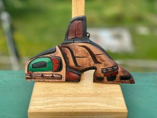 Pacific Northwest Coast Native Art By Ralph Shaugnessy Whale Western Red Cedar