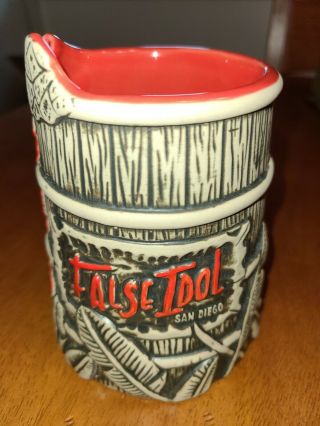 False Idol San Diego Trader Dane By Tiki Farm Rum Barrel Tiki Mug 2nd Edition