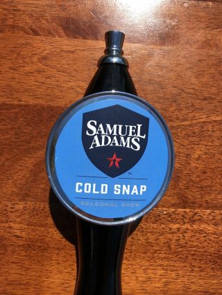 Samuel Adams Seasonal Cold Snap Beer Tap Handle 13 " Tall Sam Adams