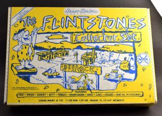 Marx Flintstones Collector Set 4673 All Parts
