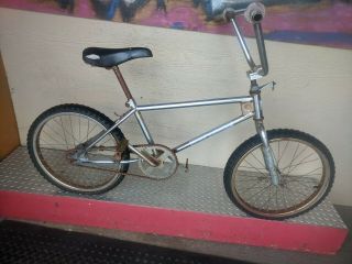 St Racing Bmx Vintage Chrome Racing Bicycle Project Bike Huffy Pro Thunder