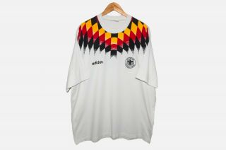 Germany National Team 1994 1996 Adidas Home Football Vintage Shirt Jersey Soccer