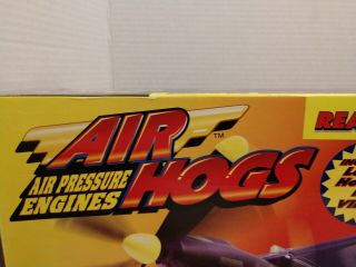 OPEN BOX Vintage 1998 Air Hogs Air Pressure Plane Spinmaster Toy Outdoor Fly 2