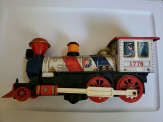 Tin Train Engine Battery Operated Parts 1776 Spirit Of 76