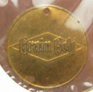 Vintage Grain Belt Beer Lucky 4 - Leaf Clover Token