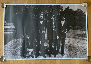 The Big Four Vintage Poster The Beatles Cocorico Graphics 1970 Pin - Up