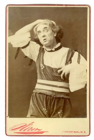Theatrical Personage - Henry E.  Dixey,  American Actor And Producer By Sarony