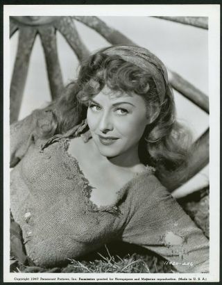 Paulette Goddard Vintage 1947 Paramount Pictures Portrait Photo