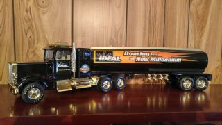 Nylint Ideal Tanker & Freightliner Semi Truck Black W/gold Trim