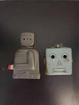 Nomura Vintage Tin Toy Radar Robot Parts Japan Space 50s