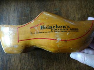 Vintage Heineken Beer Dutch Shoe Van Munching Ny Circa 1960 