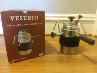 Vintage Vesubio Stove - Top Espresso Cappuccino Maker