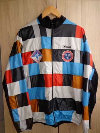 Vintage Castelli Cycling Jacket / Jersey Size Iii - L