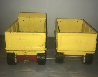 Vintage Tonka Dump Truck And Attachment With XR 101 Tires 3