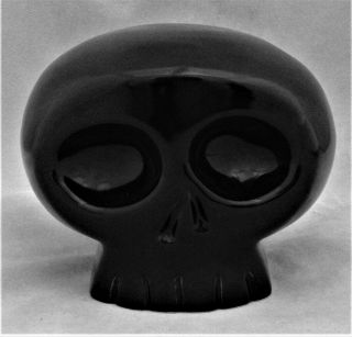 Black Skull Tiki Mug 75/100 From The M1 Gallery In Japan Mfg.  By Munktiki