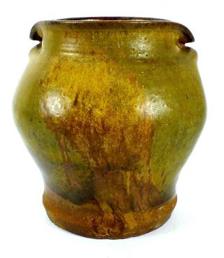 Vintage Studio Hand Crafted Pottery Planter Pot Vase Signed With Stamp On Base