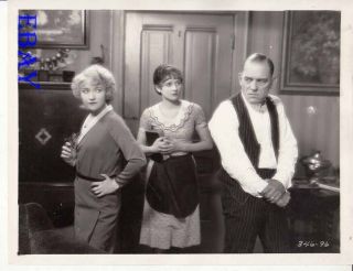 Betty Compson Marceline Day Lon Chaney The Big City Vintage Photo