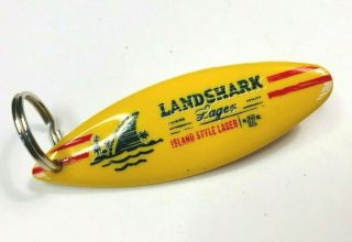 Landshark Lager Surfboard Bottle Opener Key Chain Na