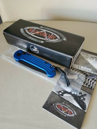 Microtech Knife Blue Ludt