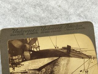 Battleship “Indiana” In Dry Dock Vintage Stereoview Card,  Copyright 1898 6