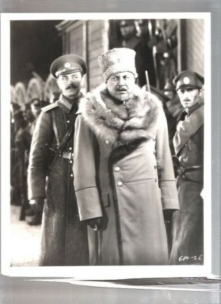 1928 Emil Jannings " The Last Command " Publicity Photo
