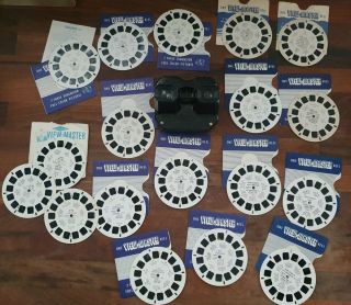 Vintage Sawyers Viewmaster,  18 Reels Father Christmas,  London,  Queen Elizabeth