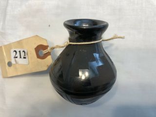 1913 Santa Clara Pueblo Seed Pot - Museum Piece