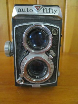 Vtg United States Corp Box Camera Auto Fifty Circa 1955 Made In Japan