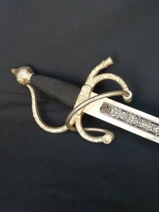 Vintage Bull Fighting 23 1/2 Inches (blade) Sword By Toledo