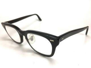 B&l Bausch & Lomb Uss Prescription Eyeglasses Vintage 4 1/2 - 5 3/4 50 - 22 B3