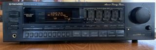 Vintage Pioneer Sx - 2800 Stereo Am/fm Receiver,  65w X 2,  5 - Band Equalizer