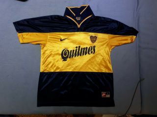 Boca Juniors Football Shirt 1998 Vintage Orginal
