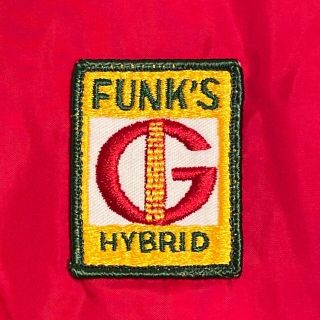 Vintage Funks G Hybrids Red Swingster Farmer Windbreaker Hipster Jacket SZ M 3