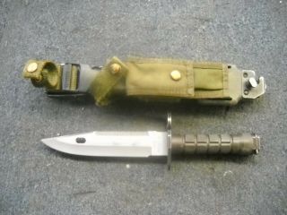 M9 Phrobis Iii Military Bayonet With Lancay Sheath