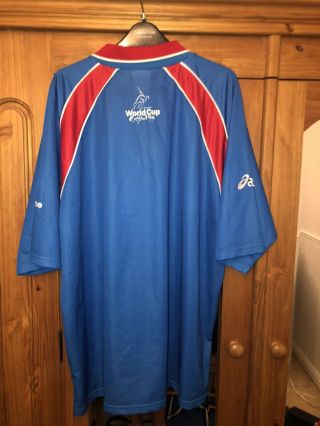 England Cricket Official 1999 Cricket World Cup Asics Shirt Mens Size XL Vintage 2