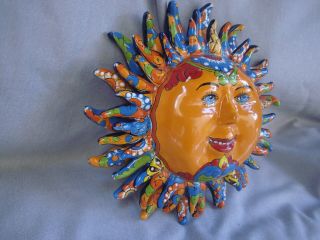 Sun Face Talavera,  Sun,  Sol,  Life By Gerardo Garcia Art